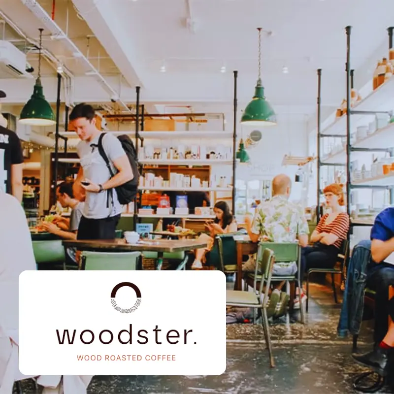 Woobster restaurant interior supported by Odoo retail solution