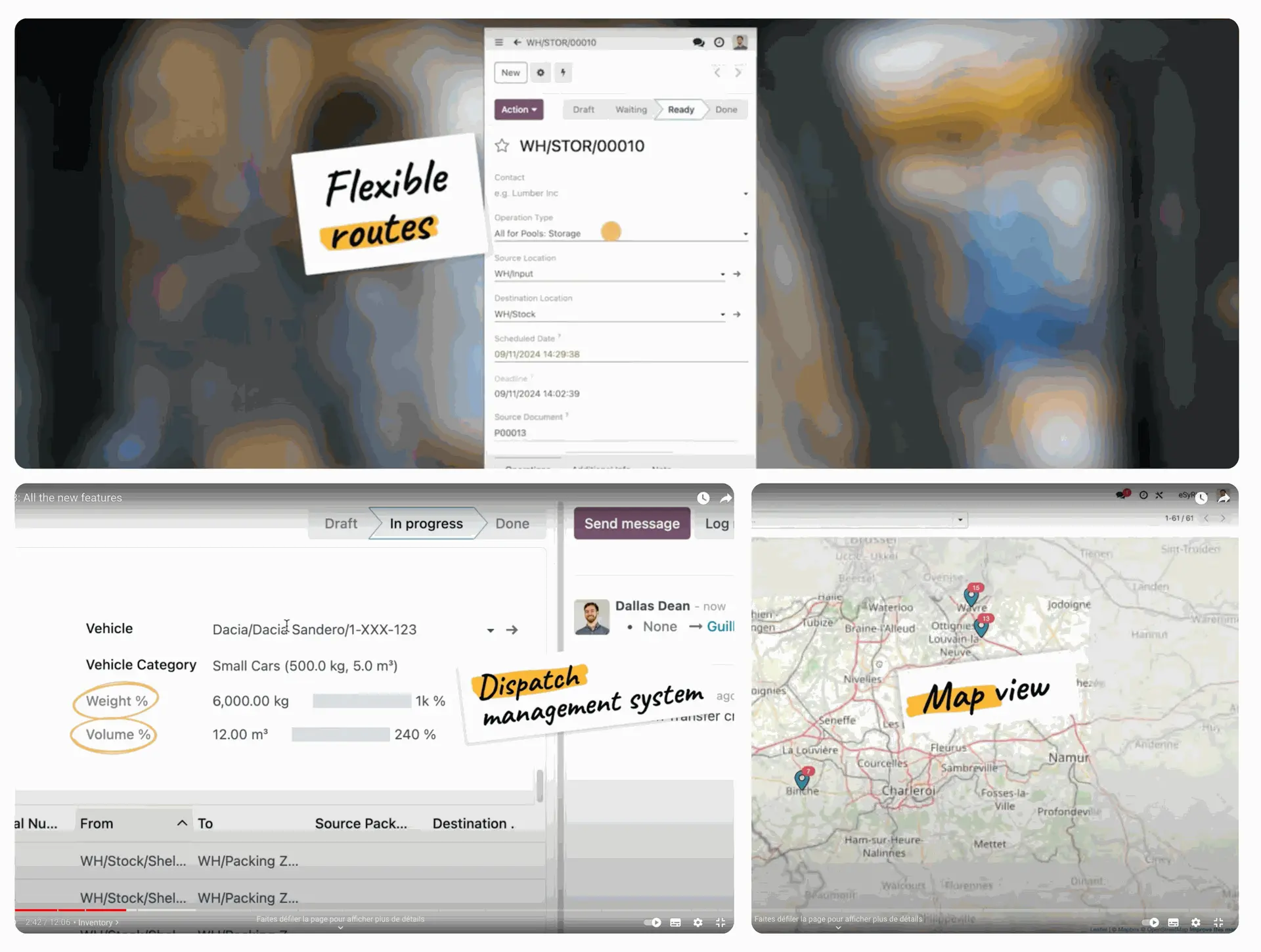 Advanced inventory and logistics management in Odoo 18 optimizes workflows and warehouse operations