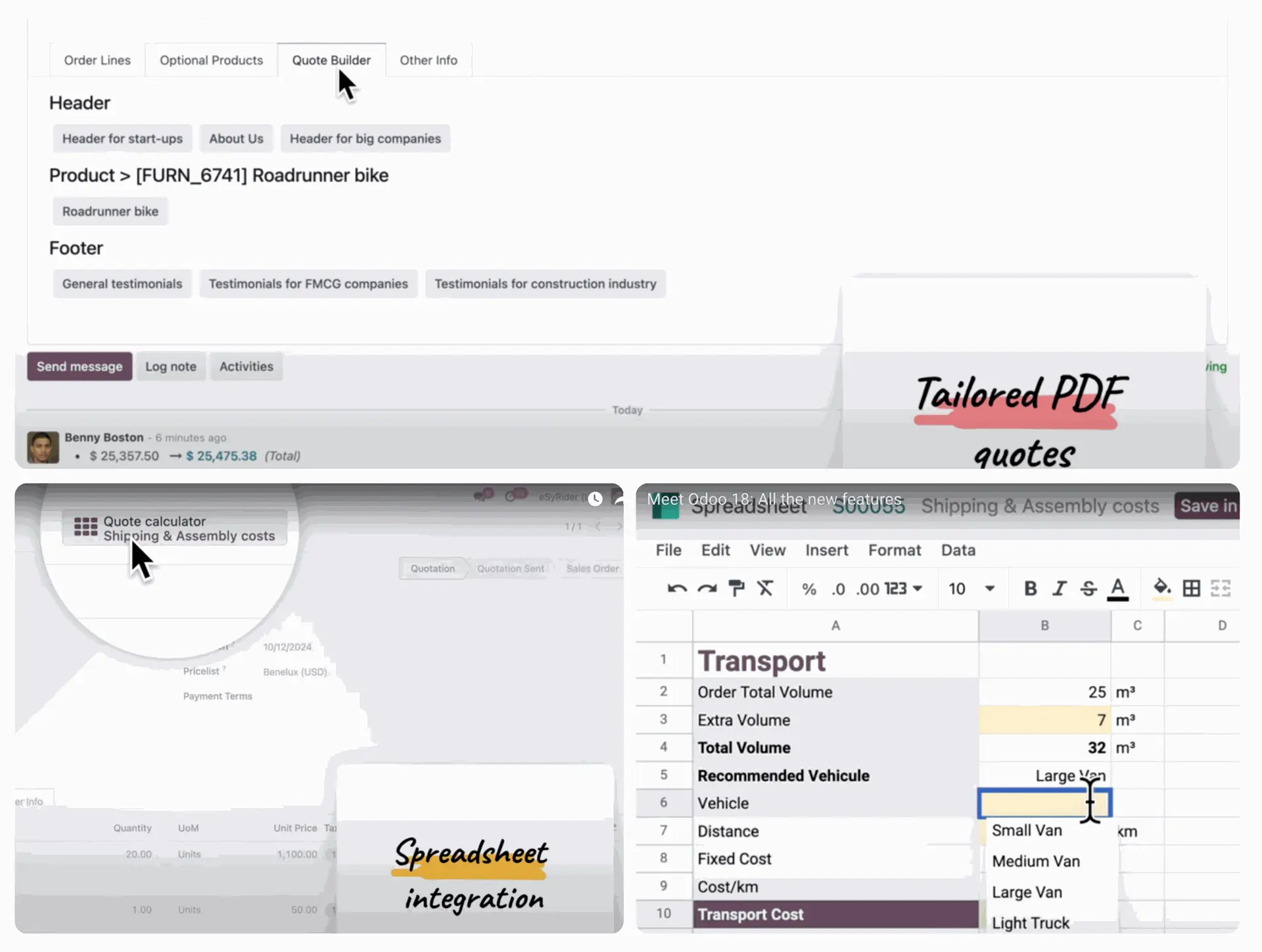 Odoo 18 CRM helps efficiently manage opportunities and customer relationships